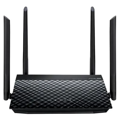 Produktbild von Asus High-Speed N600 WLAN Router RT-N19 802.11n, 10/100 Mbit/s, Ethernet LAN (RJ-45) Ports 2, Mesh Support Nein, MU-MiMO Nein, Kein mobiles Breitband, Antennentyp Extern