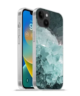 Produktbild von MuchoWow® Handyhülle Schutzhülle Hülle für Apple iPhone 14 Plus - Soft case Naturstein - Kristalle - Luxus Silikon Softcase Handy Hülle - Abbildung