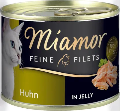 Image de Miamor 185gx12 Feine Filets Jelly Huhn