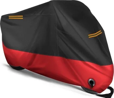 Productafbeelding van Famanu scooterbeschermkap met windscherm - Waterdicht, voor buitengebruik