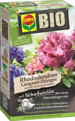 Produktbild von COMPO Rhododendron- und Hortensien Langzeitdünger, 5 Monate Langzeitwirkung, 2 kg, 20294