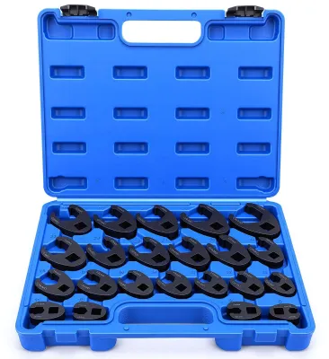 Imagen del producto de Juego de llaves Allen de 22 piezas - Acero al carbono - 8-32 mm - Antirrozadura - Caja de almacenamiento - Ideal para espacios reducidos - Juego de llaves