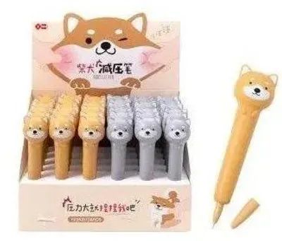 Produktbild von Gelstift „Blauer Hund“ (36 Stück) – Squishy