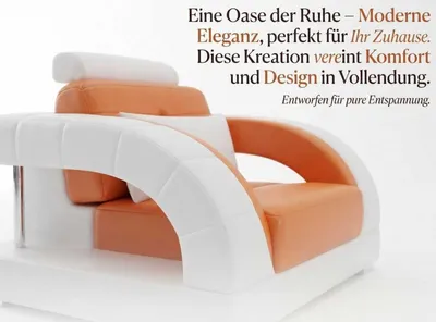 Zdjęcie produktu dla Zestaw h sof w kolorze pomarańczowym: sofa 3-osobowa, sofa 2-osobowa, sofa 1-osobowa, stolik kawowy. Nowoczesny salon