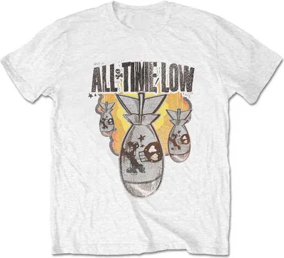 Produktbild von All Time Low T-Shirt Da Bomb Uni White XL