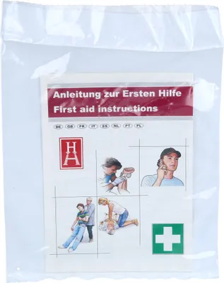 Produktbild von ERSTE HILFE ANLEITUNg BROSCHUERE, 1 St