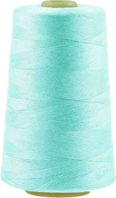 Produktbild von 4572m Qualitäts Overlock-Garn Overlock-Nähgarn  Farbe 821 - 860, Farbe:A830 pastelltürkis