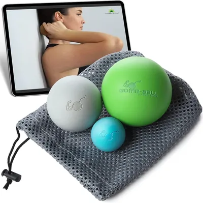 Imagen del producto de Pelota de masaje para fascia y lacrosse, 1 unidad, para automasaje