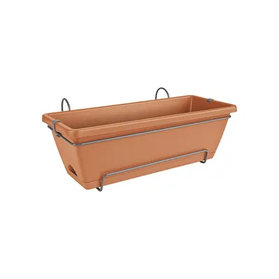 Produktbild von elho barcelona allin1 50cm Blumenkasten - tonrot