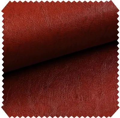 Produktbild von novely® MARGOTH - Glattes glänzendes Kunstleder im Antik-Look - Polsterstoff im Echtleder-Look - Robuster Möbelstoff - Pflegeleichte Meterware 1lfm - Farbe: 21 Dunkelrot