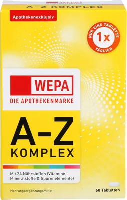 Produktbild von WEPA A-Z Komplex Tabletten, 60 St TAB