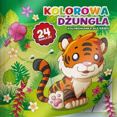 Immagine prodotto di Libro da colorare "La giungla colorata 210" - opera collettiva