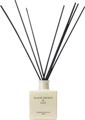 Produktbild von Cereria Molla 1899 Reed Raumduft Diffuser 100ml Black Orchid & Lily