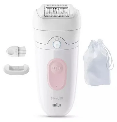 Obrázok produktu pre BRAUN Silk·épil 5, epilátor Wet & Dry, farba: biela