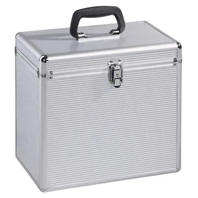 Immagine prodotto di Hama 00181435 Tasche für Speichermedien Aktenkoffer mit Mikrorillen Silber (00181435)