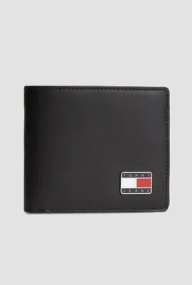 Obrázek produktu pro Kožená peněženka Tommy Hilfiger, černá, pánská
