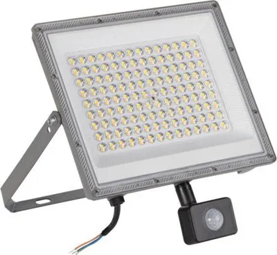 Zdjęcie produktu dla Naświetlacz LED ACETE 100W CCT SE GR z czujnikiem ruchu IP44 zmienna barwa 38499 Kanlux