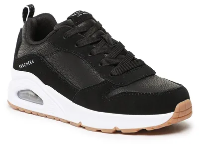 Produktbild von Skechers Kinder UNO STACRE Mädchen Sneaker 403677L Schwarz Weiß , Schuhgröße:34 EU