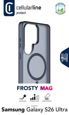 Produktbild von Cellularline FROSTY MAG - Galaxy S26 Ultra, Samsung, Blau