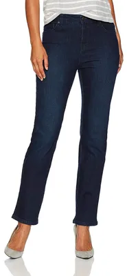 Immagine prodotto di Jeans da donna Gloria Vanderbilt, modello Amanda, taglio classico a fusciotto, lavaggio Portland, taglia 44 EU