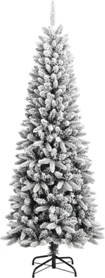 Obrázek produktu pro vidaXL Umělý vánoční stromek Snowy 240 cm PVC&PE