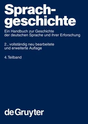 Produktbild von Sprachgeschichte 4.Teilband