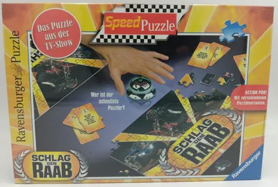 Produktbild von Speed Puzzle: Schlag den Raab - 2 x 81 Teile