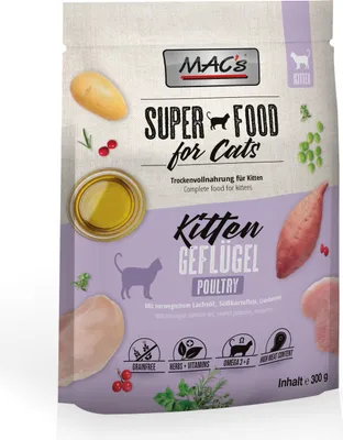 Produktbild von MAC's Cat Kitten Geflügel, Kitten, Geflügel, 300 g
