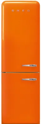 Produktbild von SMEG FAB32LOR6 Kühl-/Gefrierkombination Linksanschlag Orange 50s Style,