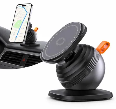 Produktbild von Magnetische Handyhalterung Auto, 360° drehbare Smartphone Halterung mit Saugnapf, verstellbar für Armaturenbrett und Zuhause