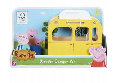 Obrázok produktu pre Peppa Pig - Drevený Karavan S Figúrkou 07388