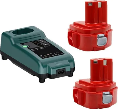 Produktbild von Wiederaufladbare Batterie, 3500mAh Kapazität, 12V Stromversorgung, 2 Batterieladegerät 3A