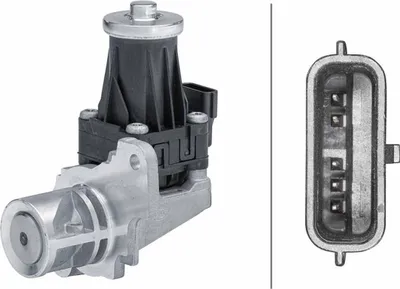 Produktbild von HELLA 6NU 014 864-691 AGR-Ventil mit Dichtungen für NISSAN Qashqai II (J11, J11) Abgasrückführungsventil
