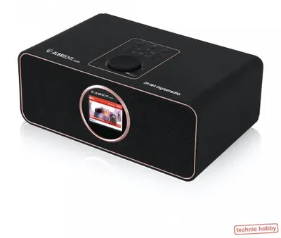 Image de ALBRECHT DR 884 : Radio Internet, DAB+, FM, Radio Internet, Bluetooth, Noir/Cuivre