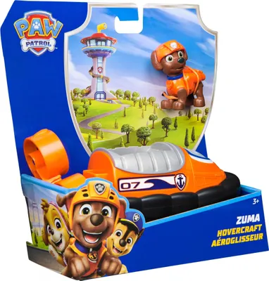 Obrázok produktu pre PAW Patrol Zuma’s Hovercraft, vozidlo, 3 rok / roky, Plast, Čierna, Oranžová