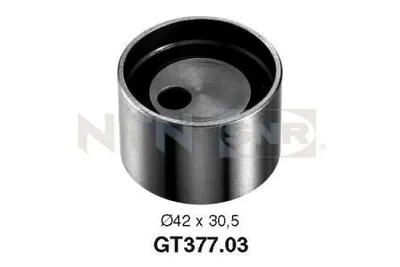 Produktbild von SNR GT377.03 Spannrolle Zahnriemen Ø42mm für SUZUKI SWIFT II Schrägheck (EA, MA) SWIFT II Stufenheck (AH, AJ)