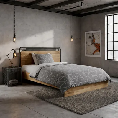 Produktbild von Microfaser Seersucker Bettwäsche 135x200 cm Anthrazit Grau – Rautenmuster – 100% Polyester – Bügelfrei & Trocknergeeignet