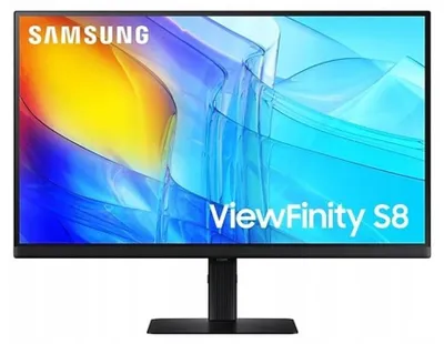 Zdjęcie produktu dla Samsung S80UD, 68,6 cm (27"), 3840 x 2160 px, 4K Ultra HD, LCD, 5 ms, Czarny