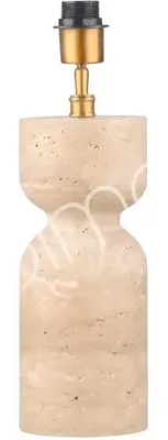 Produktbild von Tischlampe AMELITA Travertin Ø13x42cm Beige