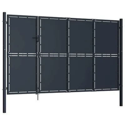 Immagine prodotto di Cancello da Giardino in Acciaio 350x150 cm Antracite