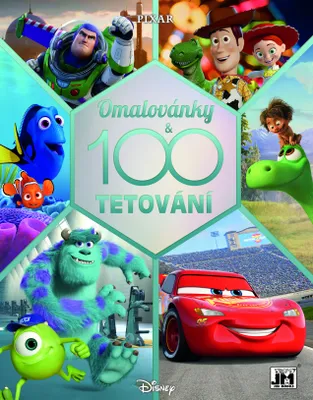 Obrázek produktu pro 100 tetování s omalovánkami - Disney kluci