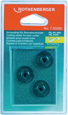 Image de ROTHENBERGER Roue de coupe pour TC 35, MSR, 5 pièces - 070188D