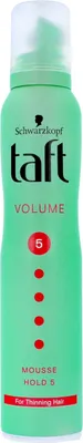 Image de Taft Volume Mega Strong Mousse 200ml