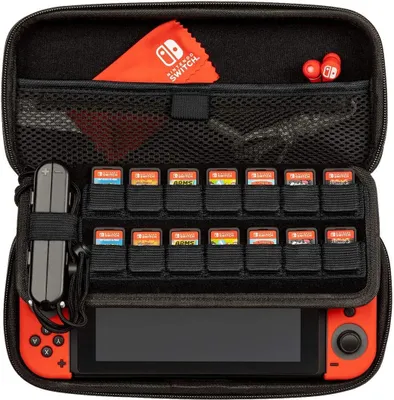 Produktbild von PDP Konsolen-Tasche Elite Deluxe für Nintendo Switch und Switch Lite, grau