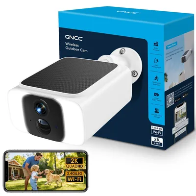 Obrázok produktu pre Bezdrôtová vonkajšia bezpečnostná kamera 2K, IP66, 4MP FHD