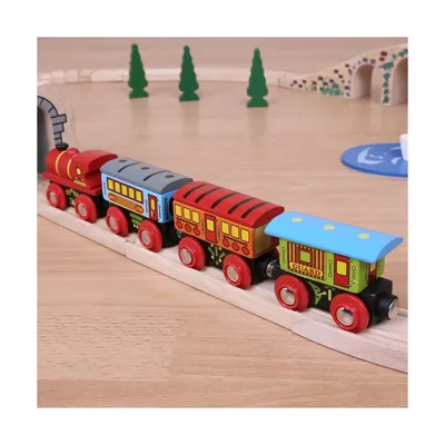 Obrázok produktu pre Bigjigs Rail Osobný vlak + 3 trate