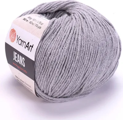Produktbild von YarnArt Jeans (50g/160M) 46 grau