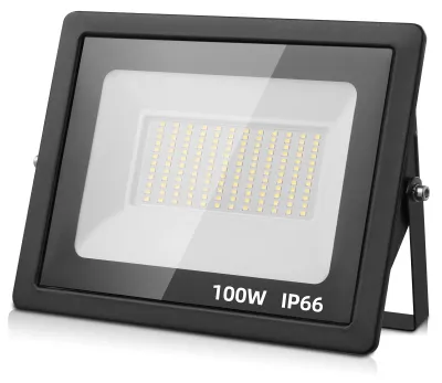 Immagine prodotto di Faretto LED - 100 W - 6500 K - Confezione da 5 pezzi - Grado di protezione IP66 - 220–240 V - Per uso esterno