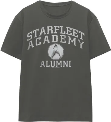 Image de Star Trek - T-shirt "Alumni" pour homme/femme unie TV16044 (S) (Charbon de bois)