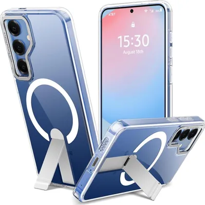 Immagine prodotto di Kickstand cover per Samsung Galaxy S24 FE custodia protettiva con supporto protezione militare telefono cellulare cover